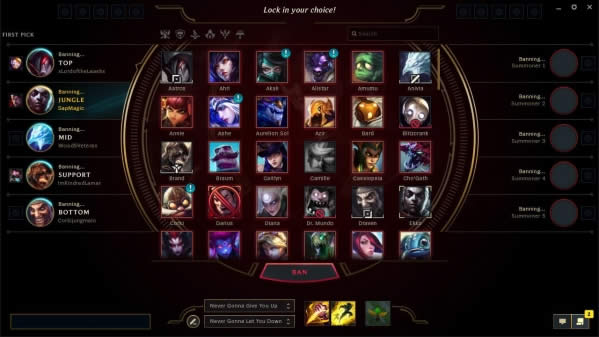 lol10ban位即将到来 LOL10禁机制介绍