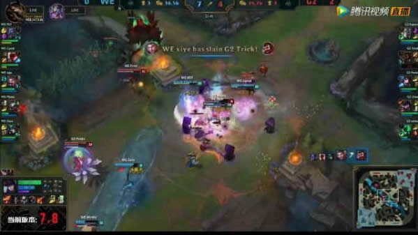 lol季中赛WEvsG2半决赛视频地址 MSI半决赛WE对G2比赛战报