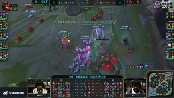 lol季中赛sktvsfw半决赛视频地址 MSI半决赛SKT对FW比赛战报