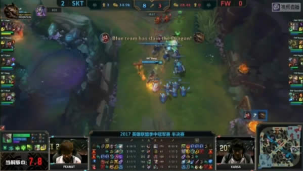 lol季中赛sktvsfw半决赛视频地址 MSI半决赛SKT对FW比赛战报
