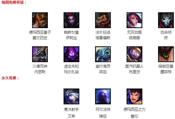 lol5��19������Ӣ�۸���2017 lol����Ӣ�۲�ѯ5.19