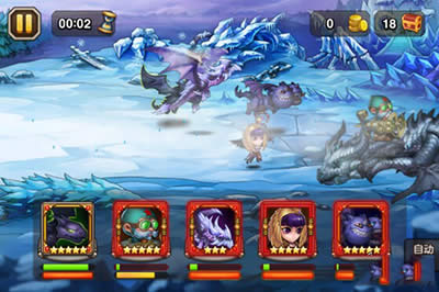 刀塔传奇手游北境巨龙