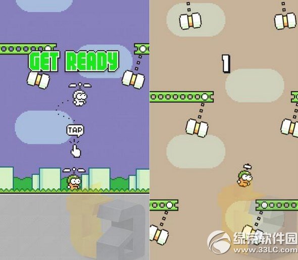 swing copters怎么玩?swing copters玩法攻略1