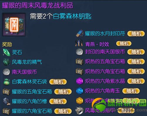 ����綾��������Ʒչʾ �綾��boss+�������佱��5