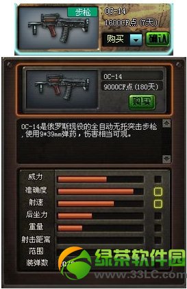 cfoc14多少钱 cfoc14属性评测1