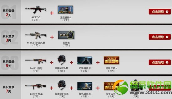 cf网吧军火库活动网址 开启神秘武器网吧用户免费领福利道具4