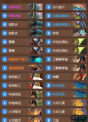 《炉石传说》冰冻任务贼卡组介绍