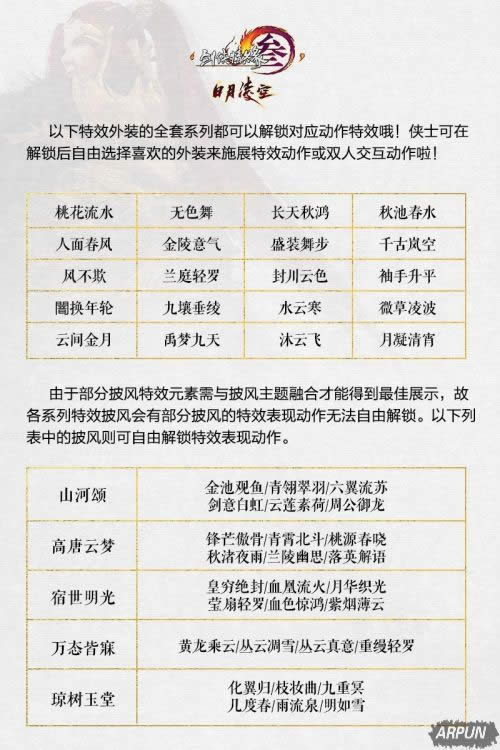 剑网3日月凌空哪些外观解锁条件详解
