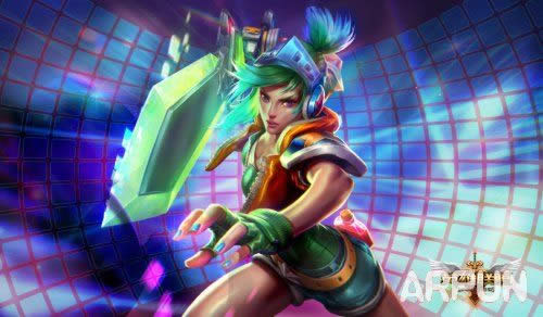 LOL四周年狂欢盛典活动 购买门票送电玩勇者锐雯+电玩战魂赫卡里姆皮肤