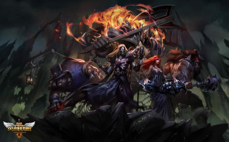 LOL5杀摇滚乐队第2首单曲Deathfire Grasp上线 成员介绍