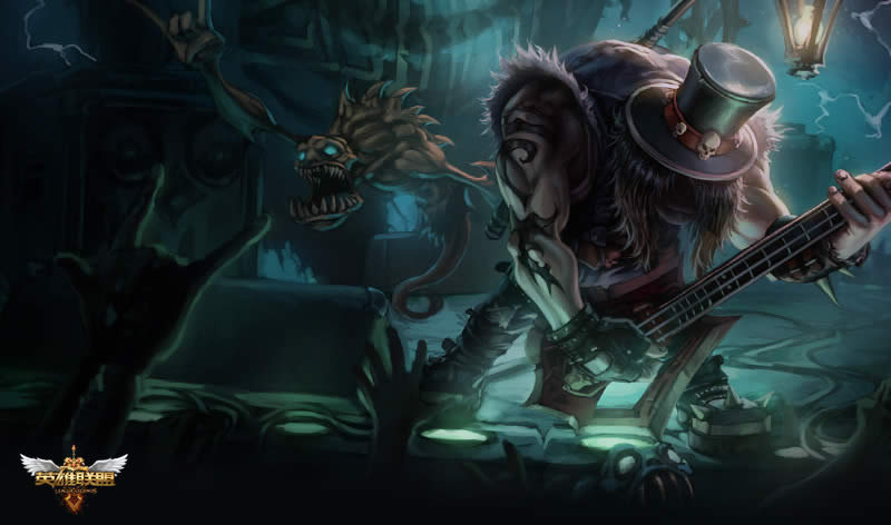 LOL5ɱҡ���ֶӵ�2�׵���Deathfire Grasp���� ��Ա����