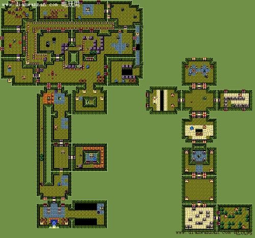 GBC《塞尔达传说梦见岛DX》迷宫攻略