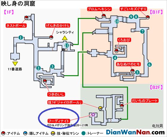3DS���ڴ�����XY������MEGA����ʯ��ô��·��ͼ