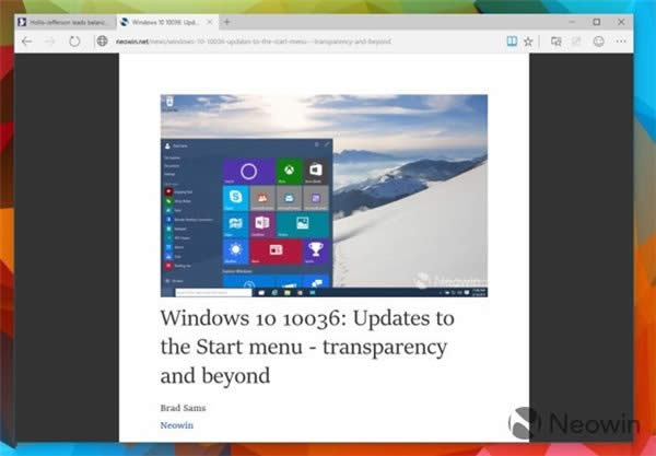 win10斯巴达浏览器使用方法介绍