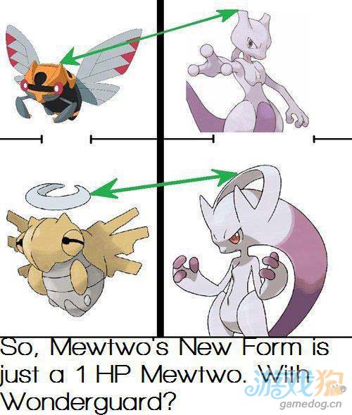 口袋妖怪XY新超梦模型设计真相大吐槽