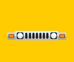 疯狂猜图品牌答案黄底车头竖条纹白色车灯猜2个字的车子