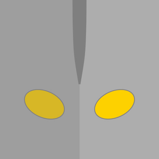 疯狂猜图灰色背景两个黄色眼睛答案3个字