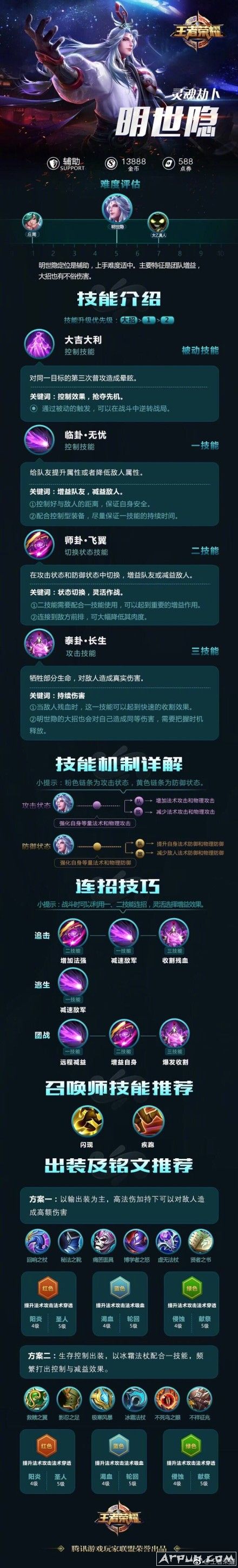 帅气的明世隐英雄介绍