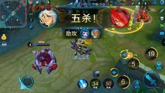 王者荣耀一个技能有9段伤害的英雄