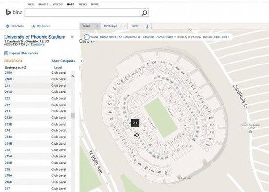 ΪӭӳXLIX Bing Maps½ͨ·ȹ