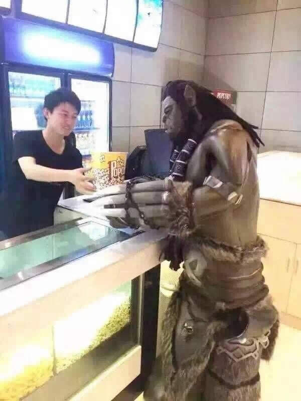 电影《魔兽》终上映:10万、1亿、9.4、第一