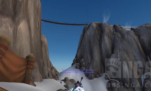 魔兽7.0测试服:爬山党新去处 至高岭登山图