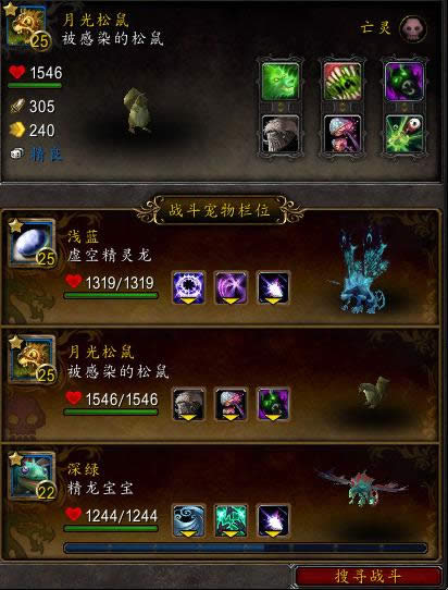 宠物对战强力组合回顾 宠物对战强力组合回顾