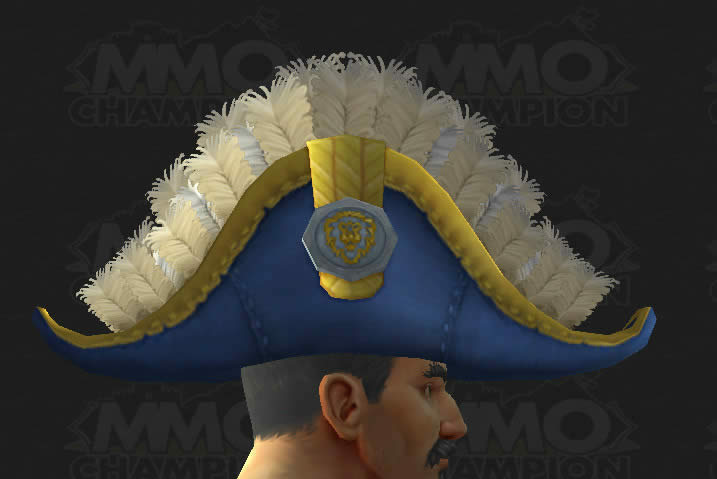 魔兽世界6.2船坞成就奖励上端幻化海军帽子