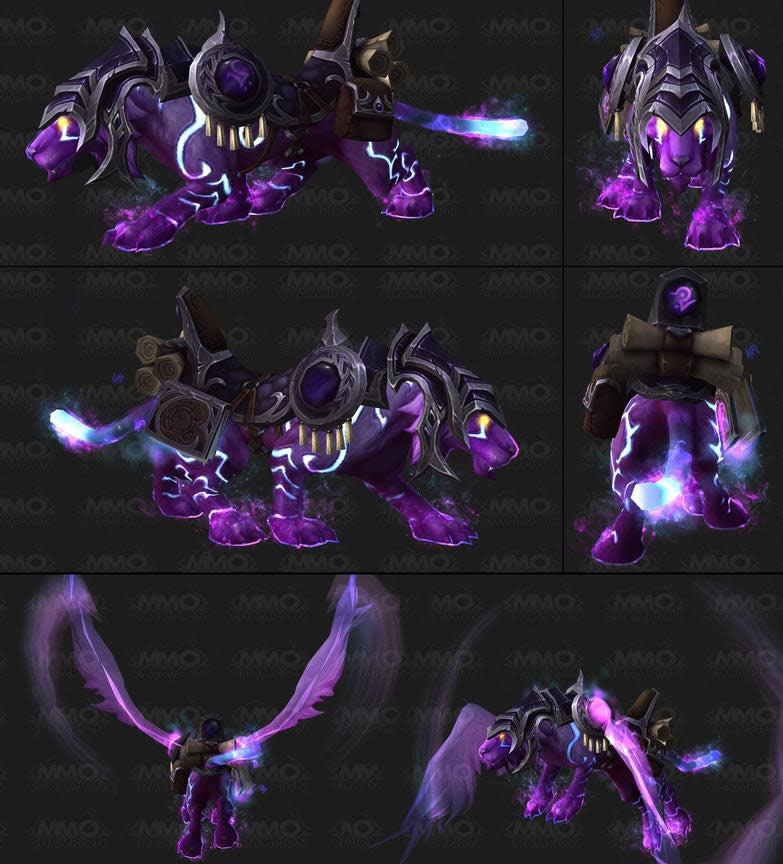 魔兽6.1新坐骑秘法刃豹 5月13日登陆商城