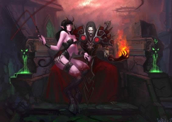 魔兽术士的专属福利：色气满满的召唤魅魔