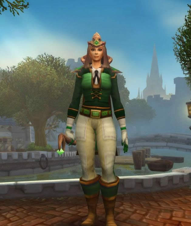 魔兽布甲幻化分享：盛装舞步马术骑手套装