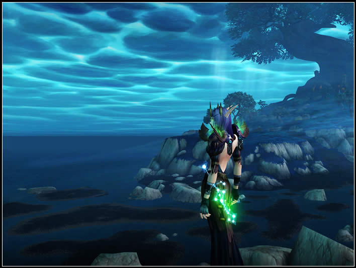 牧师布甲幻化：深水色 蛮荒部族暗色祭司