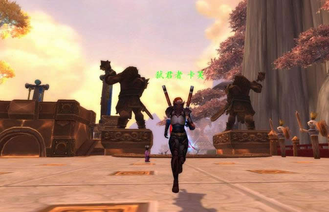 魔兽世界板甲幻化:忍者风暗红色板甲幻化