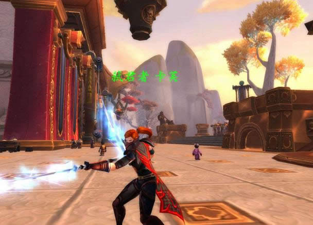 魔兽世界板甲幻化：忍者风暗红色板甲幻化