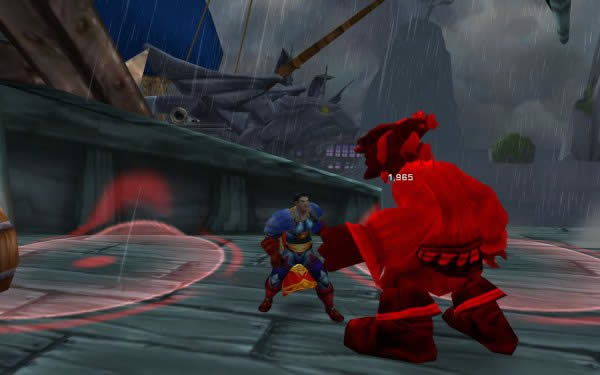 魔兽世界超人系列幻化 人类男神级COS