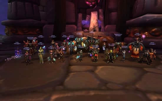 首通wow史诗悬槌堡 Paragon公会成员专访